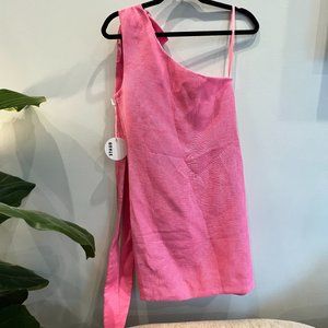 NWT STAUD "Floret" Dress | Bubblegum Pink | Size 6